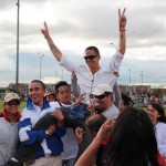 JB with familia in Bogota, Colombia 2012